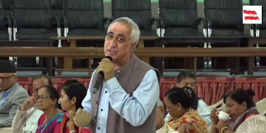 लाइभ गर्दा बैठकमा छलफल भएका विषय बाहिर गयो : चन्द्र भण्डारी